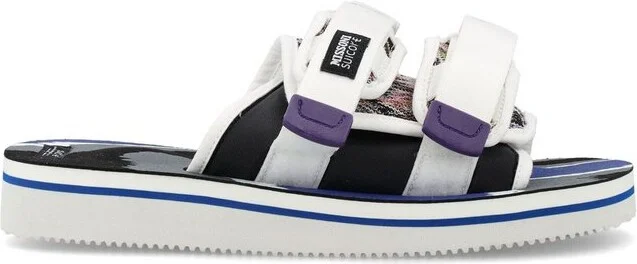 Suicoke X Missoni Logo Patch Strapped Slides