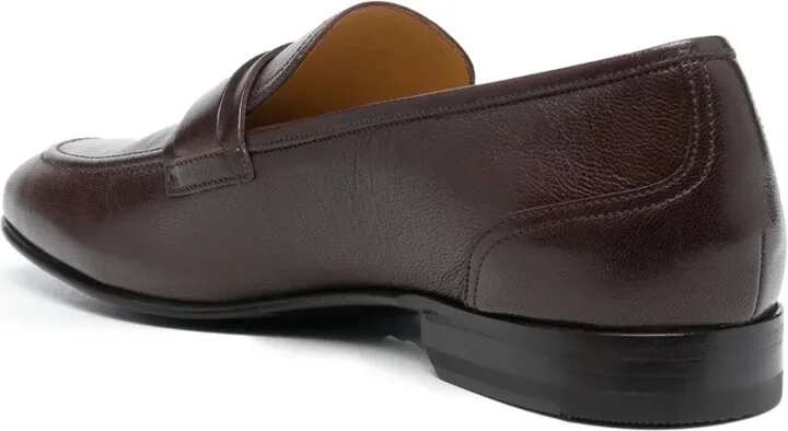 Suisse logo-plaque leather loafers - Image 3