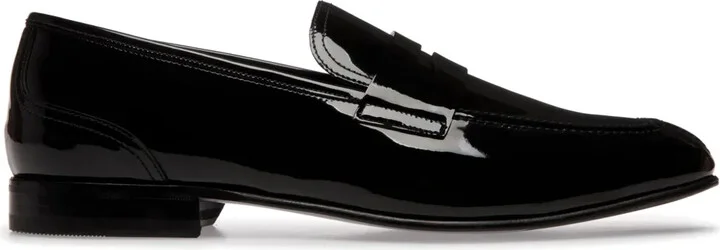 Suisse patent-leather loafers