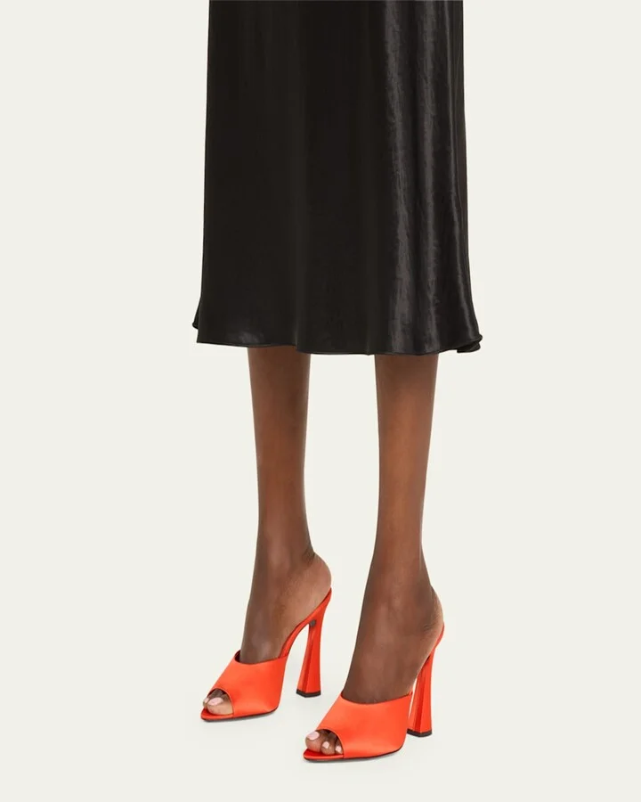 Suite Satin Block-Heel Mules - Image 4