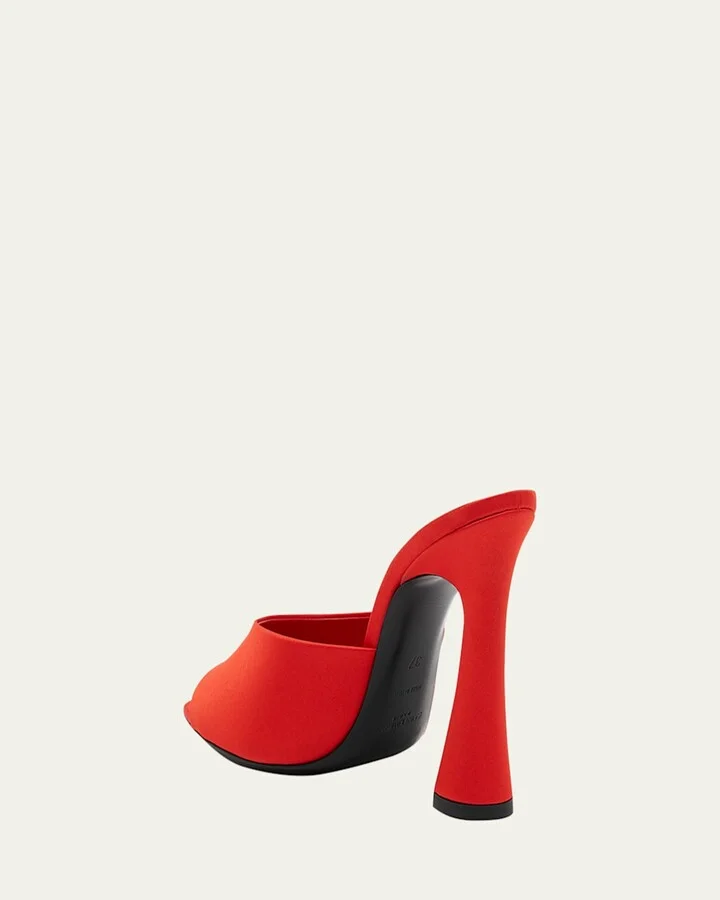 Suite Satin Block-Heel Mules - Image 5