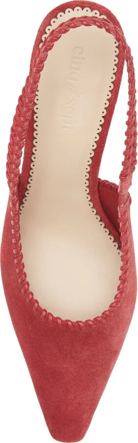 Suki Whipstitch Slingback Pump - Image 5