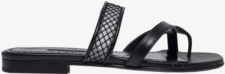 Sulnaflat Nappa Leather Sandals