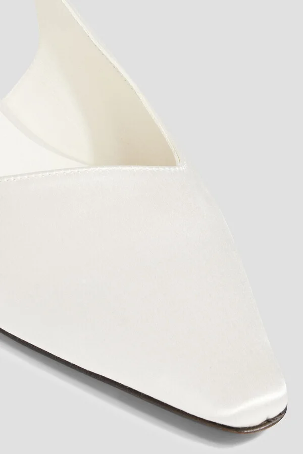Sulue satin slingback pumps - Image 4