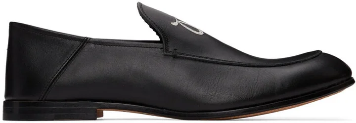 Sulvam Black Classic Loafers