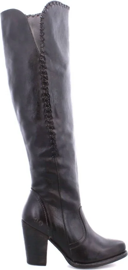 Sumaya Boot In Black Dip Dye