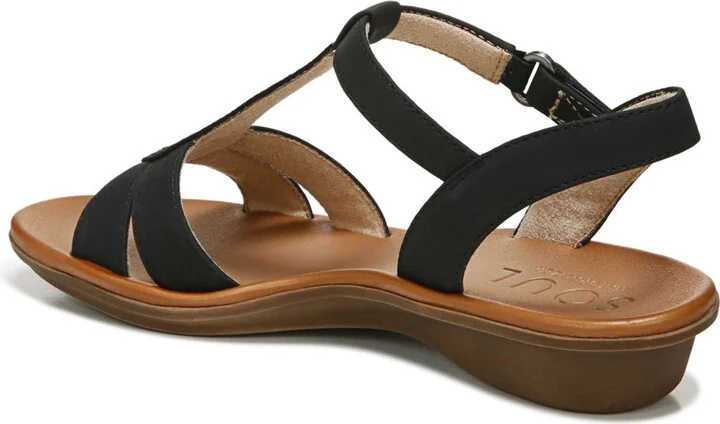 Summer Embellished T-Strap Sandal - Wide Width Available - Image 2