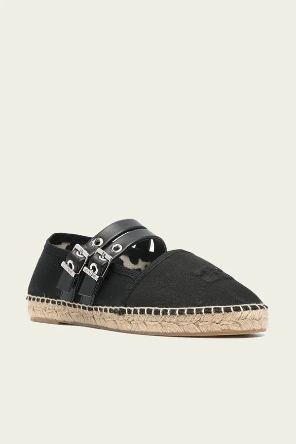 Summer Espadrille in Black - Image 2