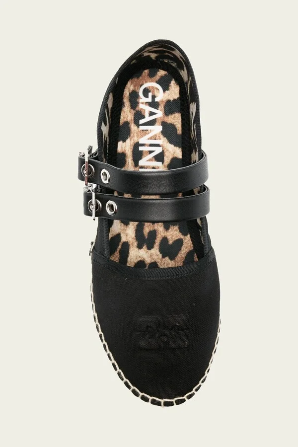 Summer Espadrille in Black - Image 4