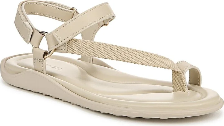 Summer Leather-Trim Sandal