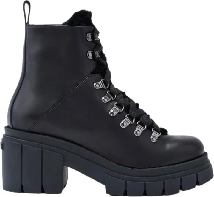 Summit Shearling-lined Lamb Leather Ankle Boot For Women