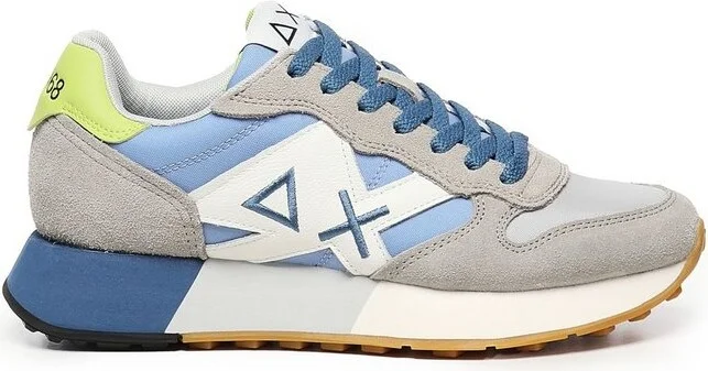 Sun 68 Retro Lace-Up Sneakers