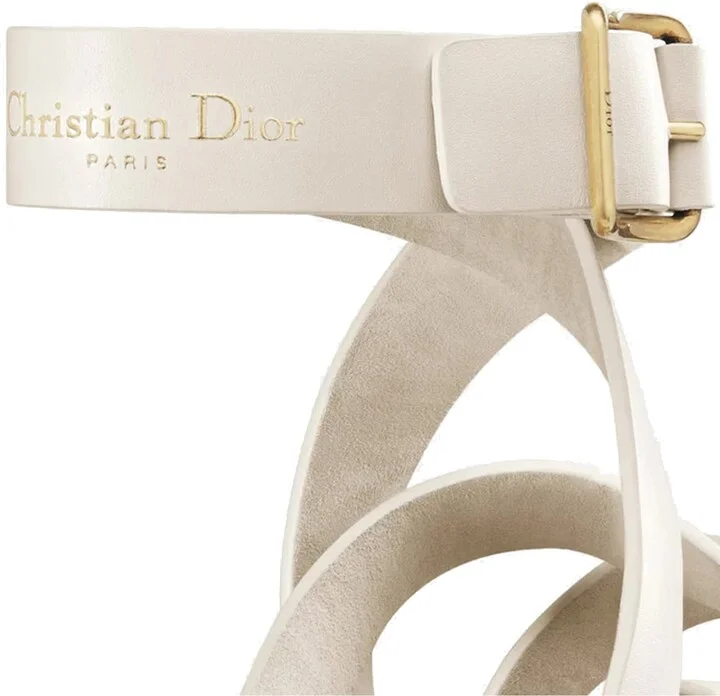 Sun Leather Flat Sandals - Image 4