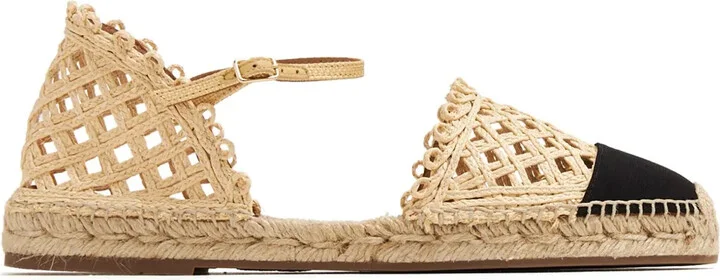 Sunburst almond-toe espadrilles