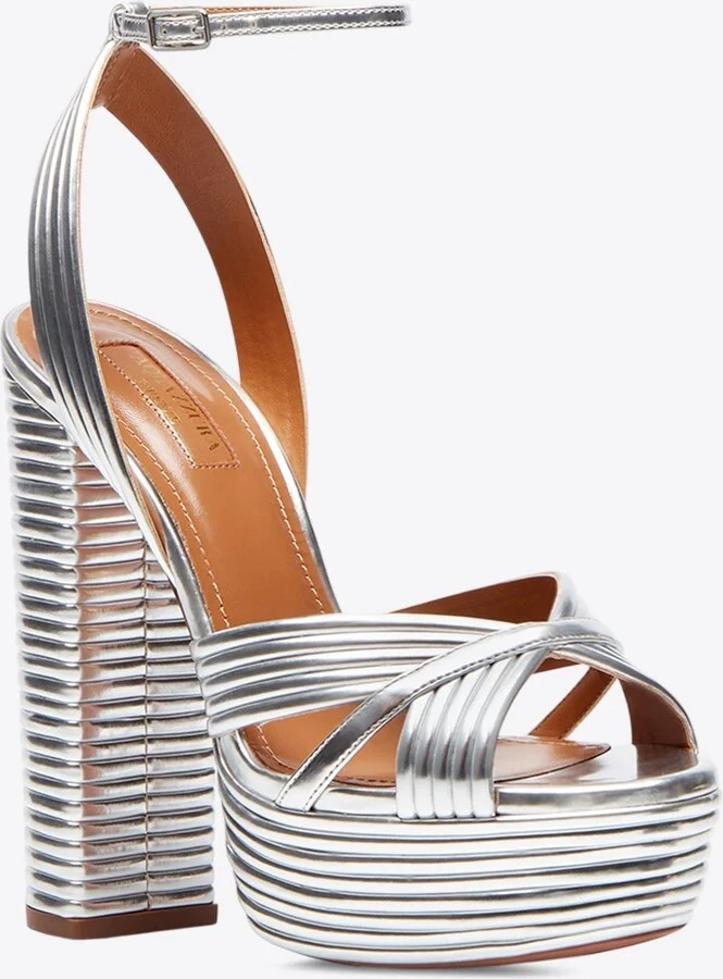 Sundance 140 Crystal-Embellished Platform Sandals - Image 2