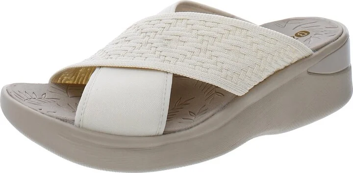 Sundance Womens Knit Washable Wedge Sandals