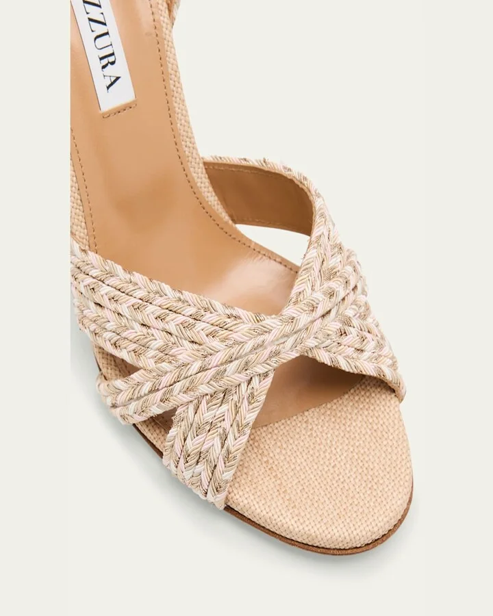 Sundance Woven Ankle-Strap Sandals - Image 3