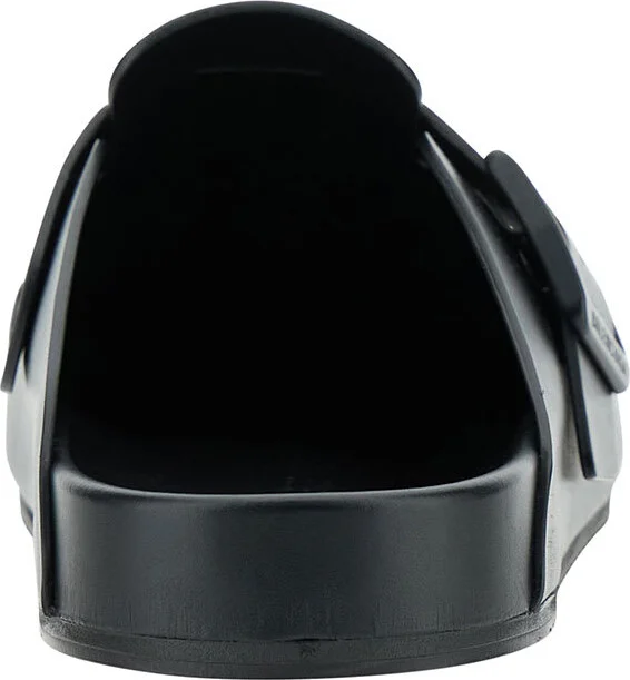 'sunday' Black Mules With Five Finger Shape At Toe In Matte Leather Man - Image 4