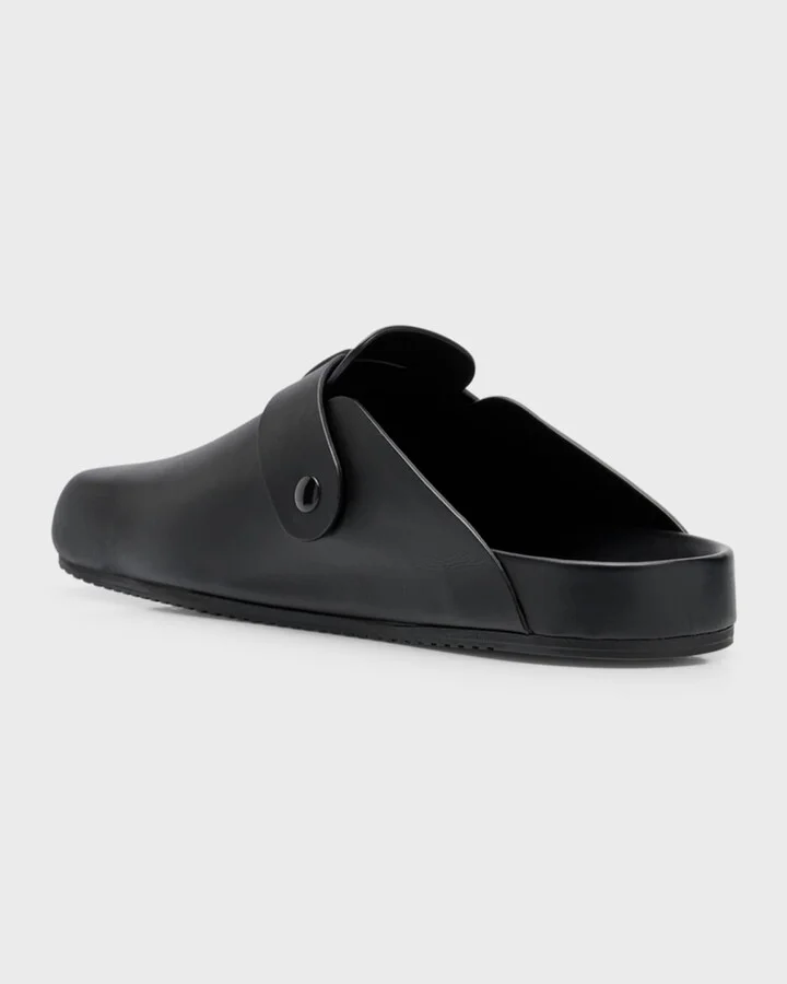 Sunday Calfskin Buckle Mules - Image 3