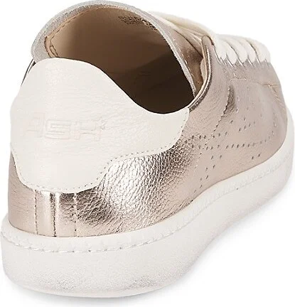 Sunday Metallic Leather Sneakers - Image 3