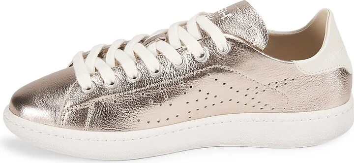 Sunday Metallic Leather Sneakers - Image 4