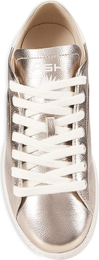 Sunday Metallic Leather Sneakers - Image 5