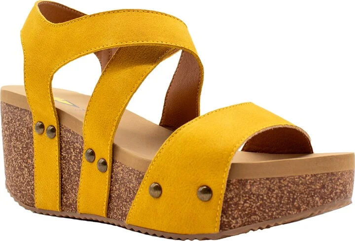 Sunkissed Water Resistant Wedge Platform Sandal