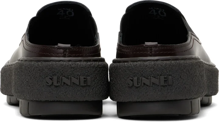 SUNNEI Brown Cemento Mules - Image 2