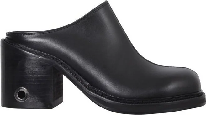 Sunnei Slip-On Block-Heel Clogs