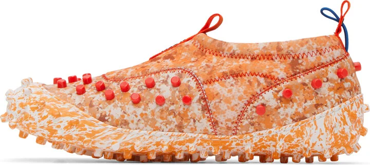 SUNNEI SSENSE Exclusive Orange 1000CHIODI Sneakers - Image 3
