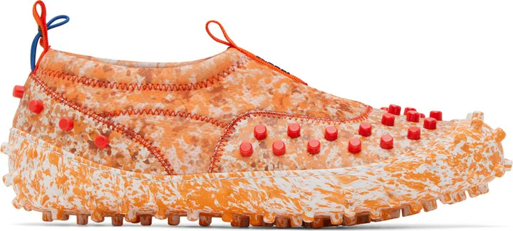 SUNNEI SSENSE Exclusive Orange 1000CHIODI Sneakers