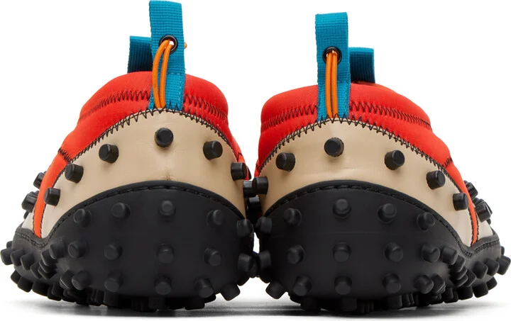 SUNNEI SSENSE Exclusive Orange & Beige 1000CHIODI Sneakers - Image 2