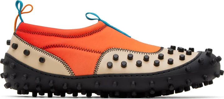 SUNNEI SSENSE Exclusive Orange & Beige 1000CHIODI Sneakers