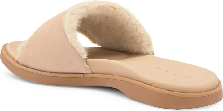 Sunny Arrianah Faux Fur Slide Sandal - Image 2
