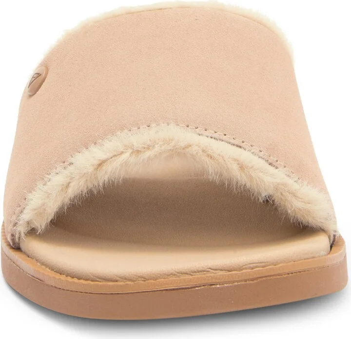 Sunny Arrianah Faux Fur Slide Sandal - Image 3