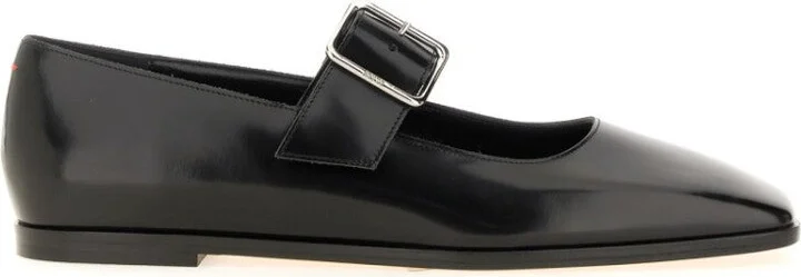 Sunny Polido Dancer Lamb Leather Flats