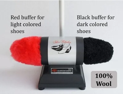 Sunpentown UC-989 Electric Dual-Buffer Stand-Up Shoe Polisher - Image 2