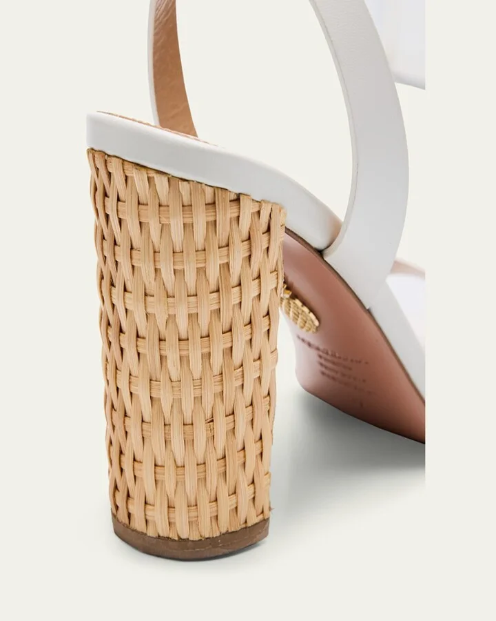Sunseeker Leather Ankle-Strap Sandals - Image 3