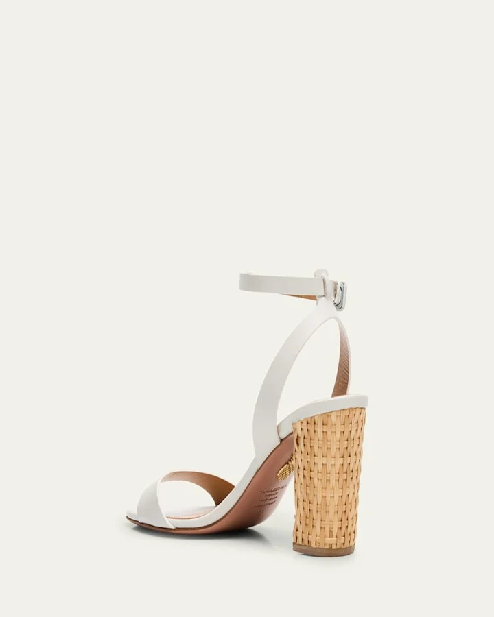 Sunseeker Leather Ankle-Strap Sandals - Image 5