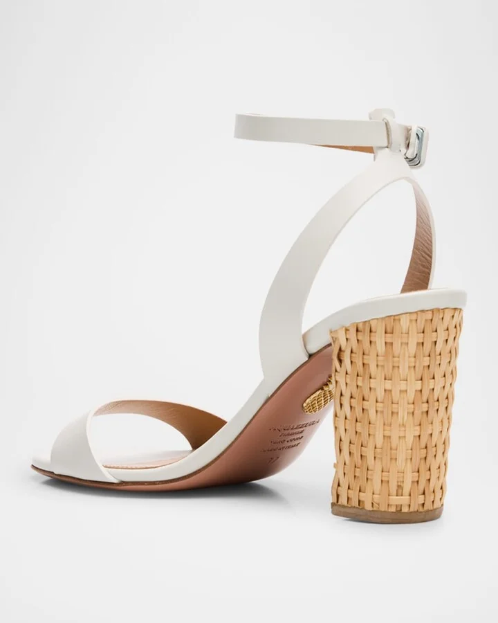 Sunseeker Leather Ankle-Strap Sandals - Image 2