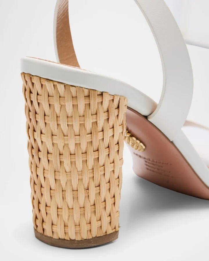 Sunseeker Leather Ankle-Strap Sandals - Image 3