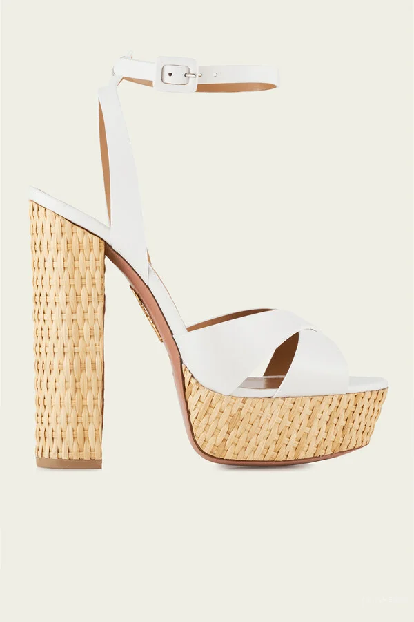 Sunseeker Sandal Plateau 140 in White