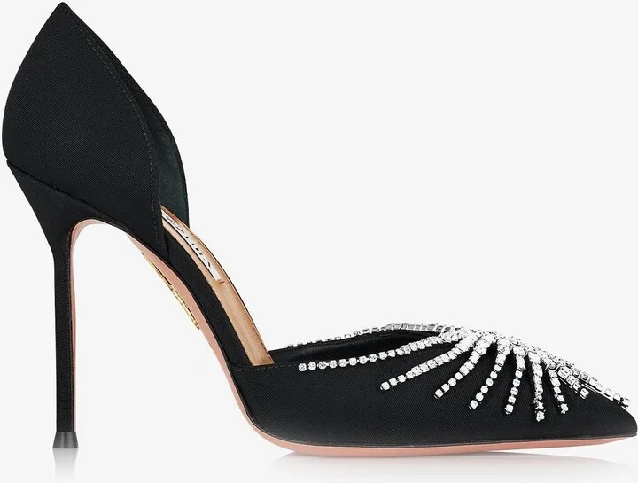 Sunshine 105 Crystal-Embellished Pumps