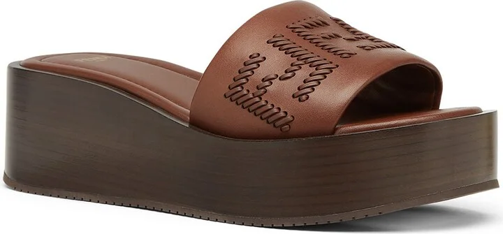 Sunshine Flatform Slide Sandal