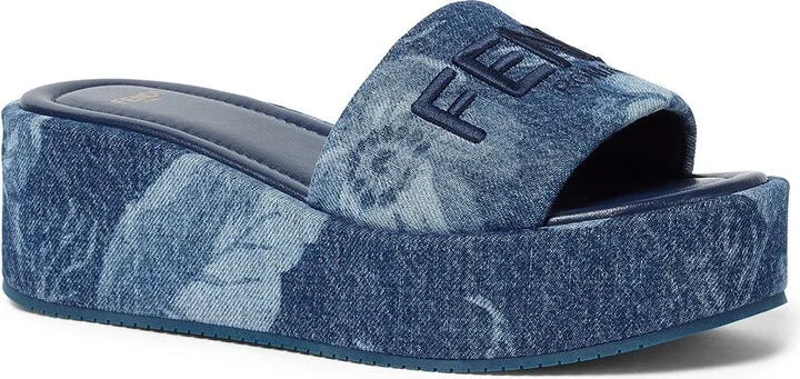 Sunshine Flatform Slide Sandal