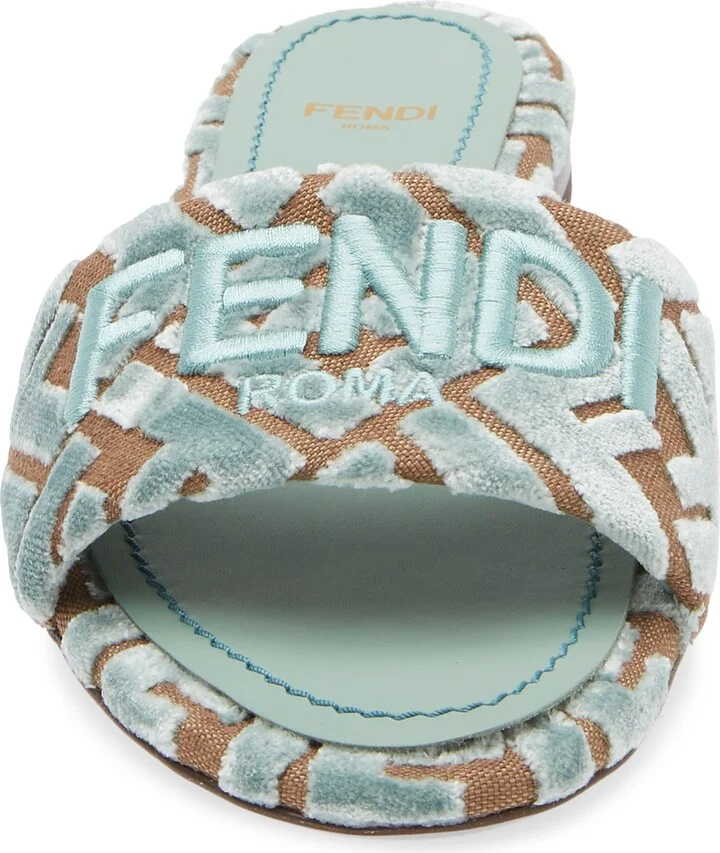 Sunshine Logo Embroidered Slide Sandal - Image 4