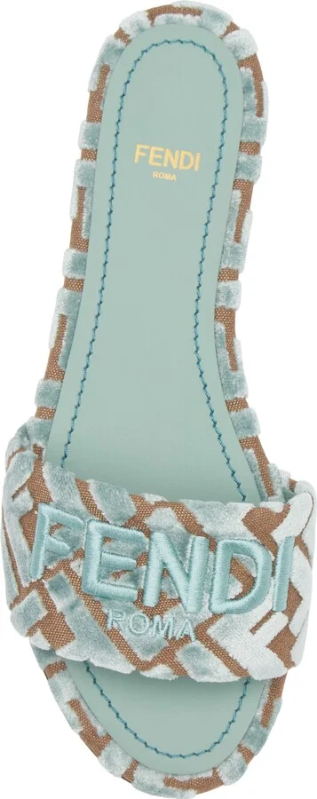 Sunshine Logo Embroidered Slide Sandal - Image 5