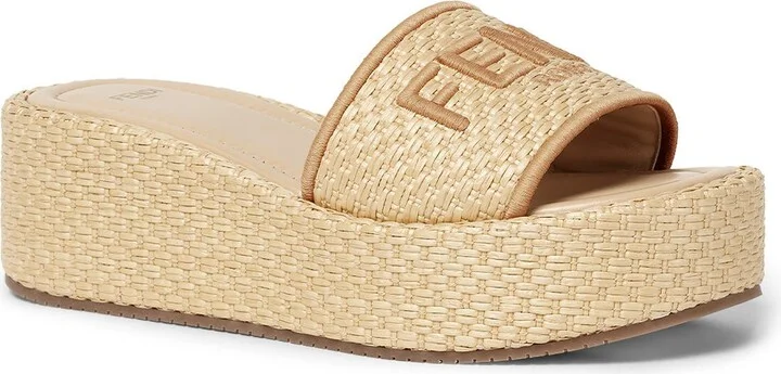 Sunshine Platform Wedge Slide Sandal