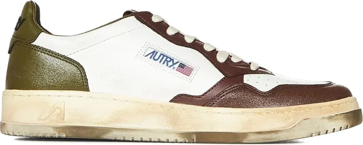 Sup Vint Low leather sneakers