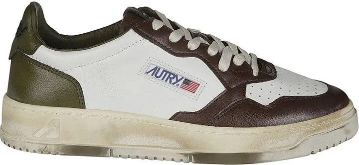 Sup Vint Low Virg Leat Sneakers